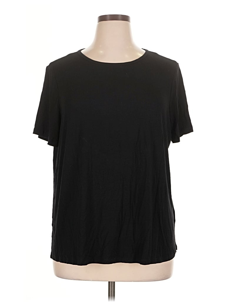 Pre-owned Old Navy Short Sleeve T-shirt In Black