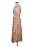 Lulus 100% Polyester Paisley Tan Ivory Casual Dress Size S - photo 5