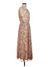 Lulus 100% Polyester Paisley Tan Ivory Casual Dress Size S - photo 4