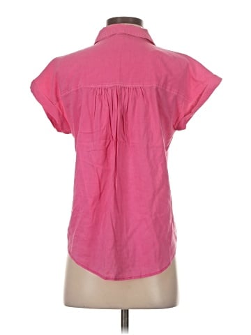 Ecru Short Sleeve Blouse (view 2)