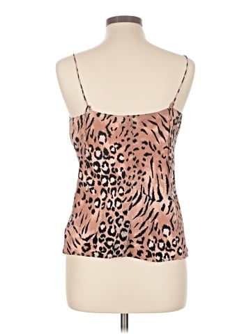 Paige Sleeveless Silk Top (view 2)