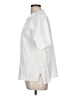 Assorted Brands 100% Cotton White Short Sleeve Blouse Size L (estimated) - photo 5