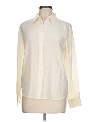 Boden Long Sleeve Silk Top (view 1)