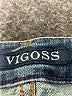 Vigoss Chevron-herringbone Blue Jeans Size 26 waist - photo 7