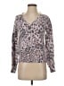 Ann Taylor LOFT Animal Print Pink Pullover Sweater Size S - photo 1