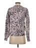 Ann Taylor LOFT Animal Print Pink Pullover Sweater Size S - photo 2