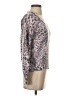 Ann Taylor LOFT Animal Print Pink Pullover Sweater Size S - photo 4