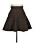 Mono b 100% Polyester Tweed Brown Formal Skirt Size Med - Lg - photo 1