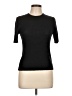 NATION LTD Black Short Sleeve Turtleneck Size L - photo 1