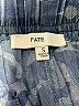 Fate Paisley Blue Casual Pants Size S - photo 4