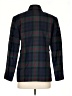 Chelsea Cambell 100% Acetate Plaid Blue Jacket Size 4 - photo 2