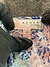Kenar 100% Rayon Blue 3/4 Sleeve Blouse Size 2X - photo 7