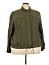 Time and Tru 100% Lyocell Green Jacket Size 22 - photo 1