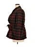 Evan Picone Plaid Burgundy Coat Size 2X - photo 5