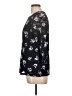 AGB Black 3/4 Sleeve Blouse Size M - photo 5