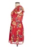Trixxi 100% Polyester Floral Red Cocktail Dress Size M - photo 5