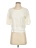 Zara Ivory Short Sleeve Top Size S - photo 1