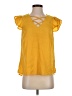 Live 4 Truth Yellow Short Sleeve Top Size S - photo 1