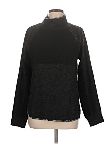 Hem & Thread Pullover Sweater (view 1)