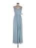 After Six 100% Polyester Blue Cocktail Dress Size 6 - photo 1