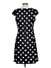 AB Studio Polka Dots Black Casual Dress Size 12 - photo 2