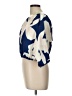 Shein Blue 3/4 Sleeve Blouse Size 12 - photo 5