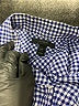 J.Crew Checkered-gingham Blue Long Sleeve Button-Down Shirt Size 8 (tall) - photo 7
