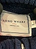 Long Wharf Supply Co. Stripes Blue Pullover Sweater Size L - photo 7