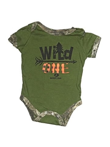 Mossy Oak Short Sleeve Onesie (view 1)