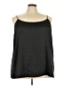 Lane Bryant Solid Black Tank Top Size 28 - photo 1