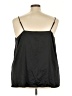 Lane Bryant Solid Black Tank Top Size 28 - photo 2