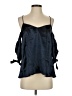 Silence and Noise 100% Polyester Black Sleeveless Blouse Size S - photo 1