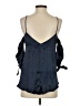 Silence and Noise 100% Polyester Black Sleeveless Blouse Size S - photo 2