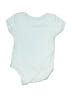 Little Me Solid Blue Short Sleeve Onesie 0-3 MO / 3 MO - photo 2