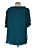 Tamara H. 100% Polyester Teal 3/4 Sleeve Blouse Size L - photo 2