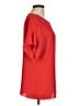 Banana Republic 100% Polyester Red Short Sleeve Blouse Size M - photo 4