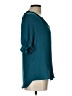 Tamara H. 100% Polyester Teal 3/4 Sleeve Blouse Size L - photo 4