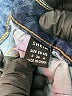 Shein Solid Blue Jeans Size 4 - photo 7