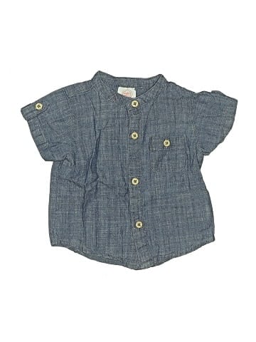 Wonder Nation Short Sleeve Button-Down Shirt (view 1)