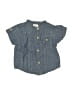 Wonder Nation Blue Short Sleeve Button-Down Shirt Size 3-6 mo - photo 1
