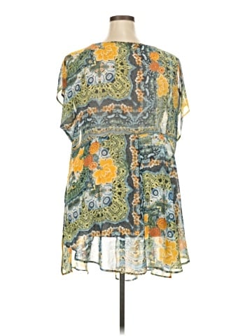 One World Short Sleeve Blouse (view 2)