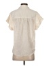 Veronica Beard Ivory Short Sleeve Blouse Size 4 - photo 2