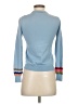 Paul Smith 100% Wool Blue Wool Pullover Sweater Size XS - photo 2