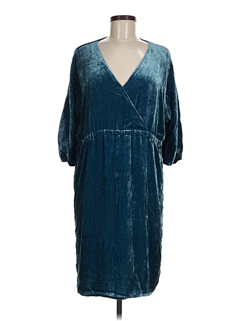 Pre-owned Sundance Casual Dress In Blue