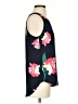 Van Heusen 100% Polyester Black Blue Sleeveless Blouse Size S - photo 4