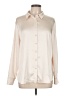 Chico's 100% Polyester Solid Ivory Long Sleeve Blouse Size Lg (2.5) - photo 1