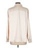 Chico's 100% Polyester Solid Ivory Long Sleeve Blouse Size Lg (2.5) - photo 2