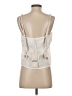 Studio F Ivory Sleeveless Button-Down Shirt Size XS - photo 2
