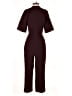 Whistles 100% Polyester Solid Burgundy Jumpsuit Size 4 - photo 2