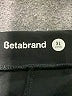Betabrand Solid Black Active Pants Size XL L - photo 4